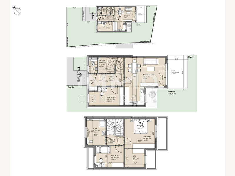 Doppelhaushälfte in 2301 Mühlleiten - 6