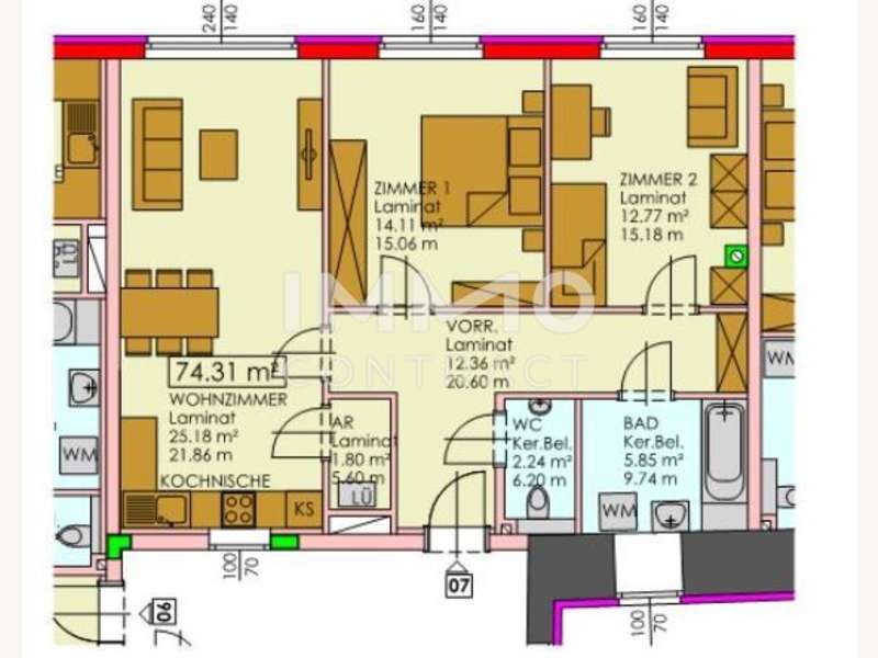 Dachgeschosswohnung in 3371 Neumarkt an der Ybbs - 11