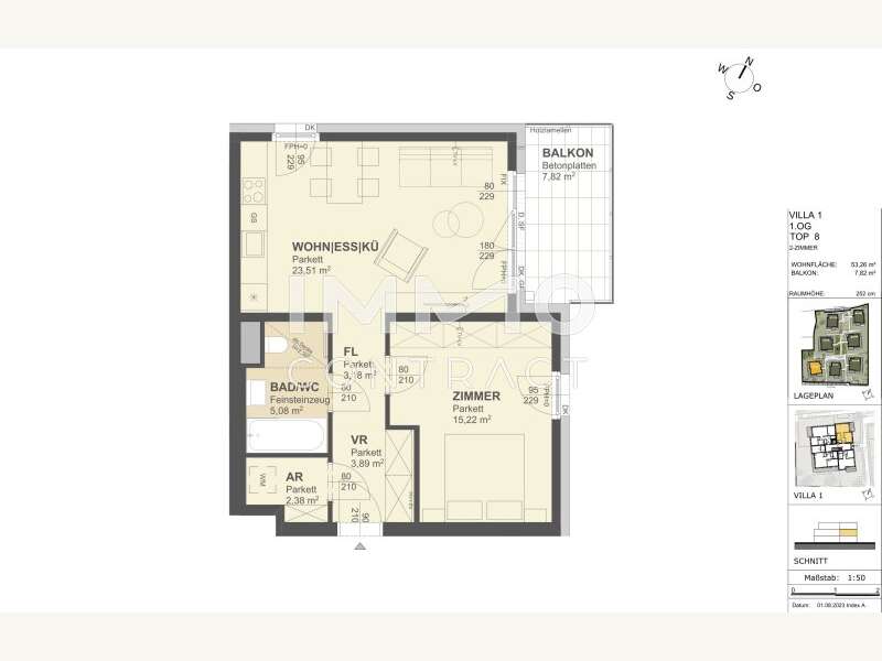 Eigentumswohnung in 3500 Krems an der Donau - 2