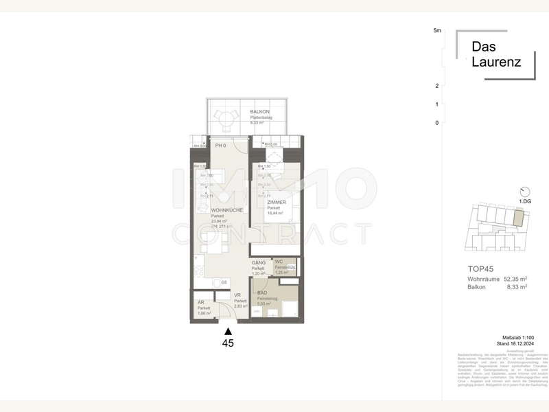 Dachgeschosswohnung in 1110 Wien - 3