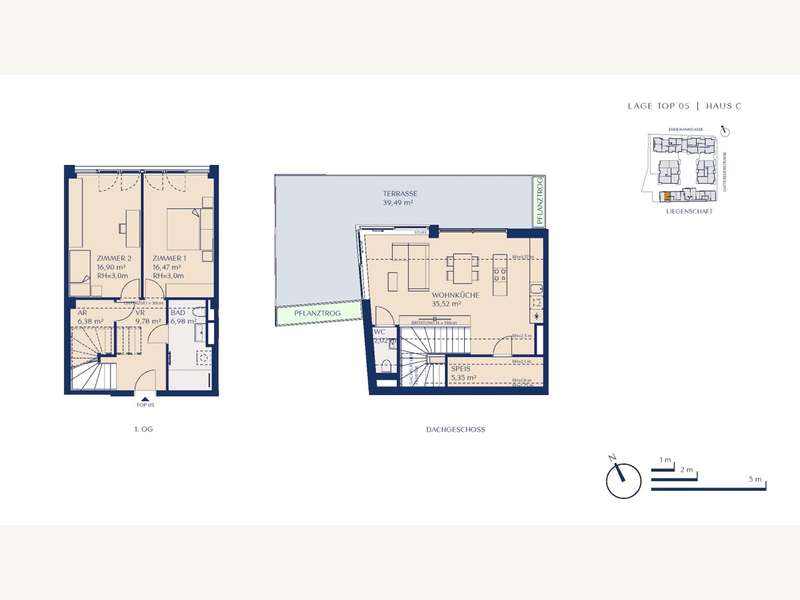 Dachgeschosswohnung in 1230 Wien - 2