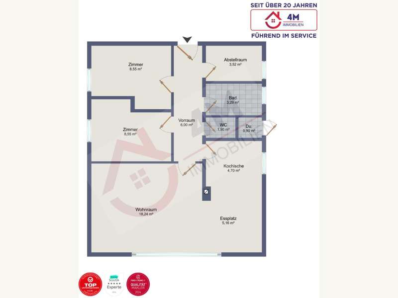 Bungalow in 2721 Bad Fischau - 11