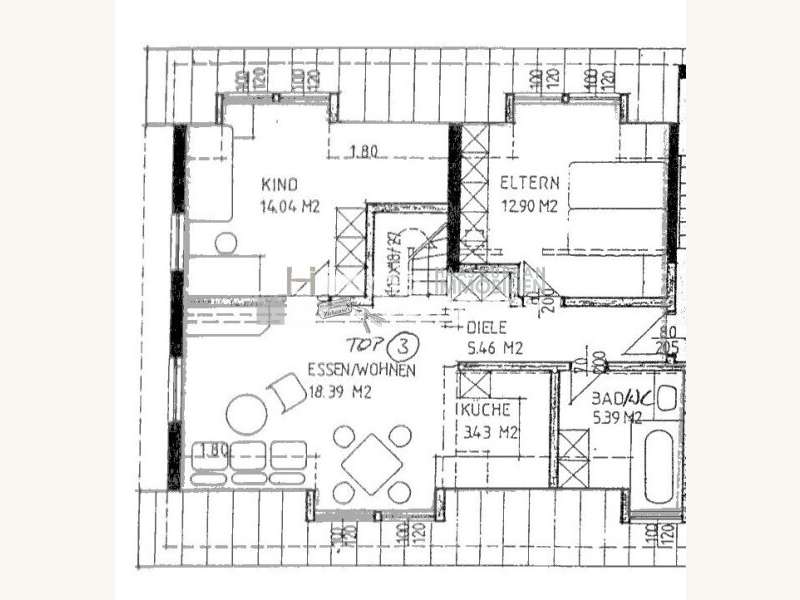Dachgeschosswohnung in 6845 Hohenems - 10