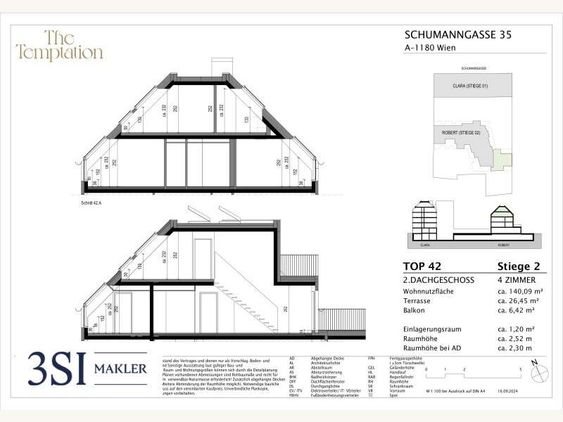 Dachgeschosswohnung in 1180 Wien - 14