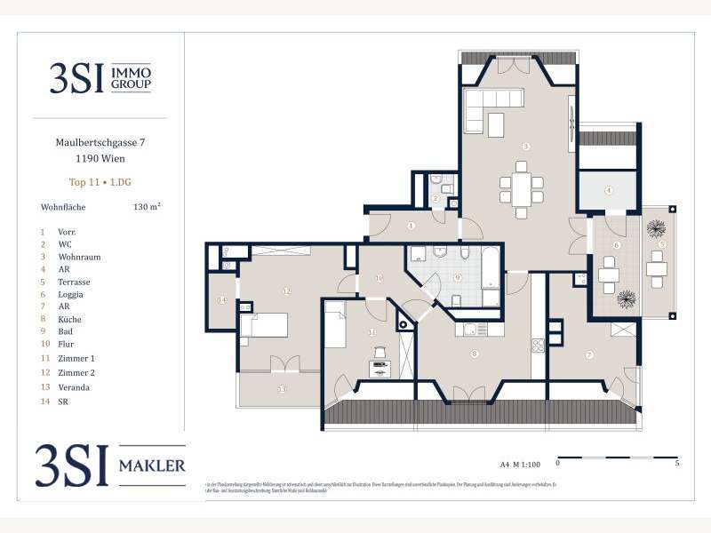 Eigentumswohnung in 1190 Wien - 13