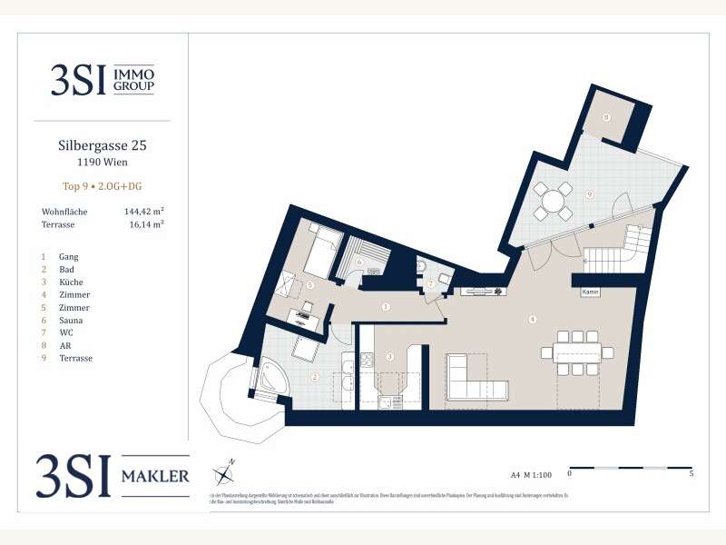 Dachgeschosswohnung in 1190 Wien - 17