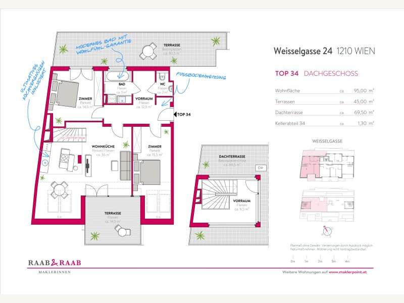 Dachgeschosswohnung in 1210 Wien - 17